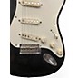 Used Fender Artist Series Eric Johnson Stratocaster Black Solid Body Electric Guitar