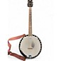 Used Dean Backwoods 6 Antique Natural Banjo thumbnail