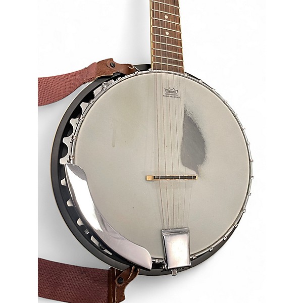 Used Dean Backwoods 6 Antique Natural Banjo