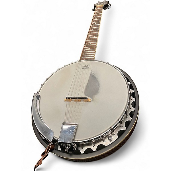 Used Dean Backwoods 6 Antique Natural Banjo