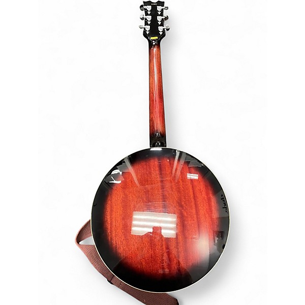 Used Dean Backwoods 6 Antique Natural Banjo