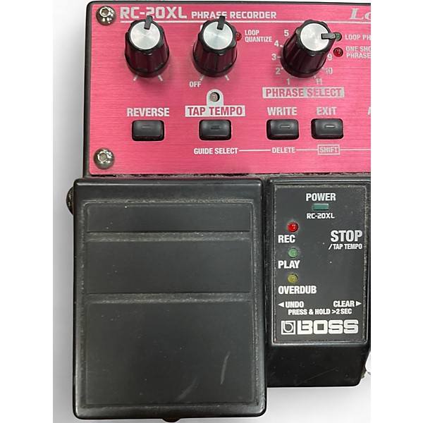 Used BOSS RC20XL Loop Station XL Twin Pedal