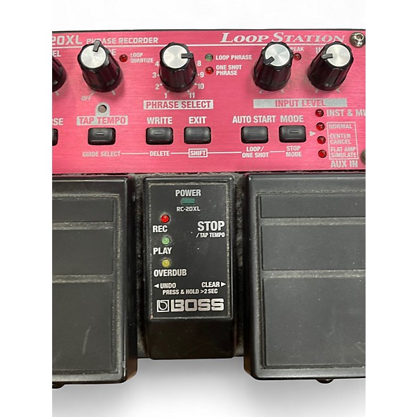 Used BOSS RC20XL Loop Station XL Twin Pedal