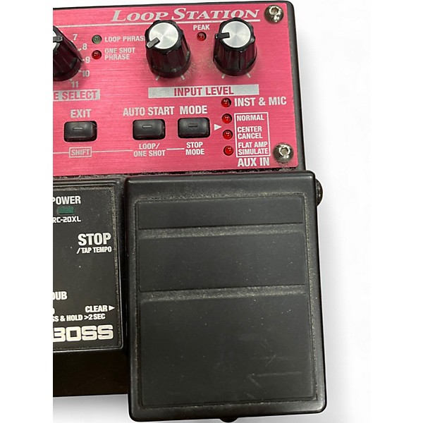 Used BOSS RC20XL Loop Station XL Twin Pedal