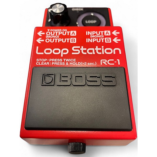 Used BOSS RC1 Loop Station Pedal