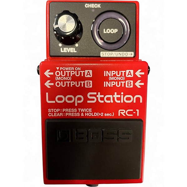 Used BOSS RC1 Loop Station Pedal