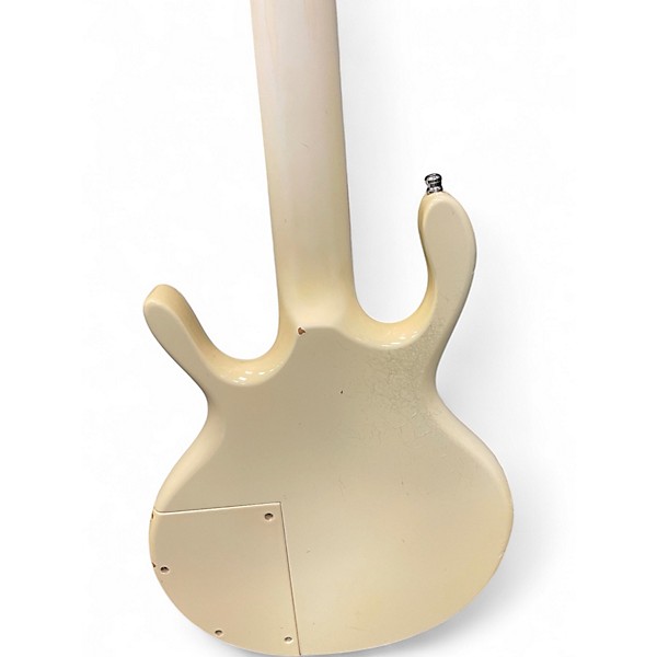 Used Pedulla MVP4 White Electric Bass Guitar