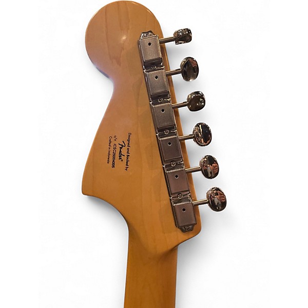 Used 2025 Squier Classic Vibe '70s Jaguar Daphne Blue Solid Body Electric Guitar