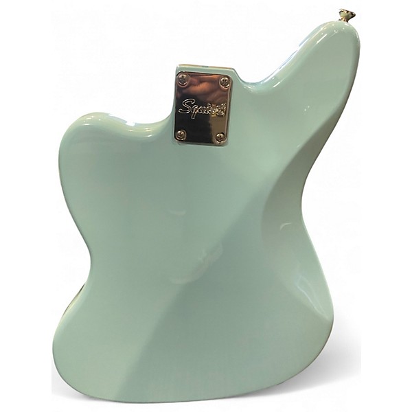 Used 2025 Squier Classic Vibe '70s Jaguar Daphne Blue Solid Body Electric Guitar