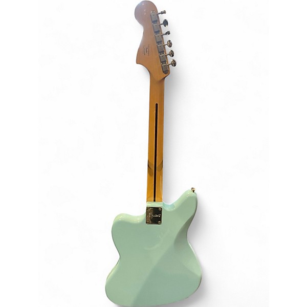 Used 2025 Squier Classic Vibe '70s Jaguar Daphne Blue Solid Body Electric Guitar