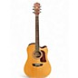 Used Washburn HD10SCE Natural Acoustic Electric Guitar thumbnail