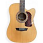Used Washburn HD10SCE Natural Acoustic Electric Guitar