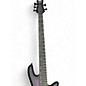 Used Schecter Guitar Research Stiletto Studio 5 String Trans Purple BURST Electric Bass Guitar