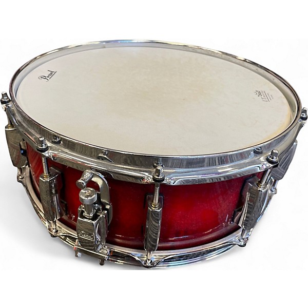Used Pearl 14X5.5 SESSION STUDIO SELECT RED BURST Drum