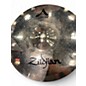 Used Zildjian 14in A Custom Hi Hat Pair Cymbal