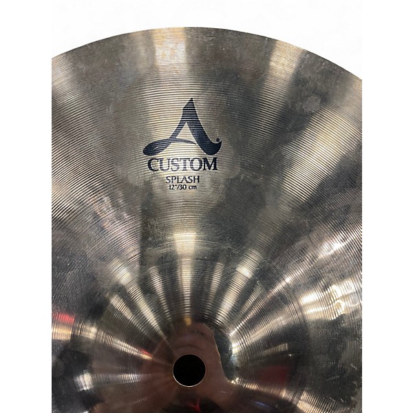 Used Zildjian 12in A Custom Splash Cymbal