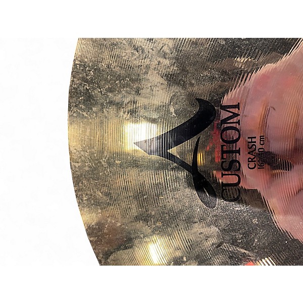 Used Zildjian 16in A Custom Crash Cymbal