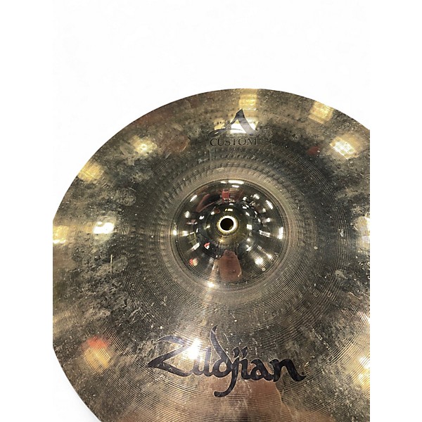 Used Zildjian 16in A Custom Crash Cymbal