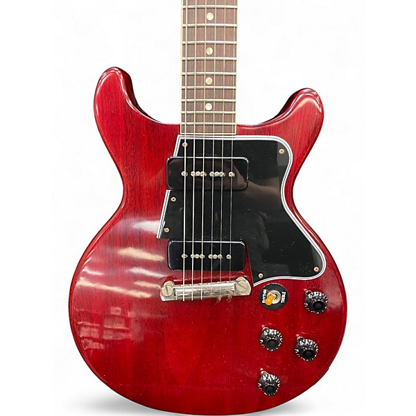 Used Gibson Custom '60 Les Paul Special D  Heritage Cherry Solid Body Electric Guitar