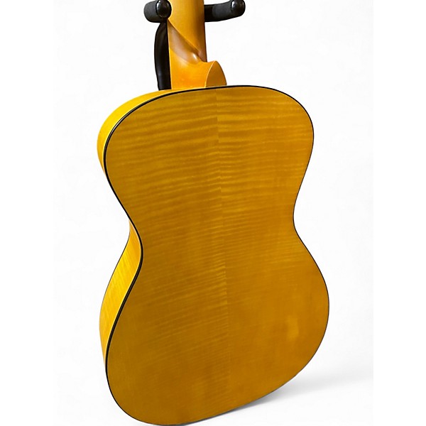 Used Dobro Hound Dog Deluxe Round Neck Vintage Brown Resonator Guitar