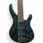 Used Yamaha TRBX605FM Trans Blue Electric Bass Guitar