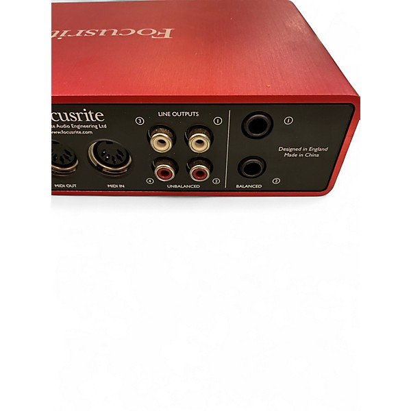 Used Focusrite Scarlett 2i4 Gen 3 Audio Interface