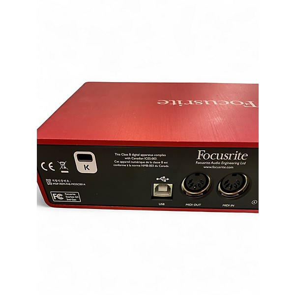 Used Focusrite Scarlett 2i4 Gen 3 Audio Interface