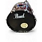 Used Pearl 4 Piece ROADSHOW KIT Wine Red Drum Kit