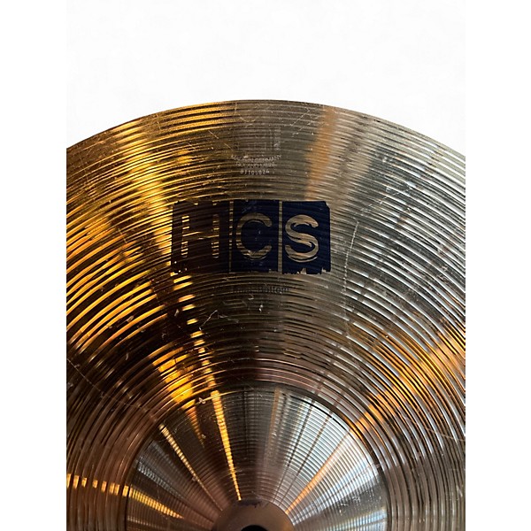 Used MEINL 14in HCS Hi Hat Pair Cymbal