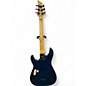 Used 2017 Schecter Guitar Research Omen Extreme 6 Ocean Blue Burst Solid Body Electric Guitar