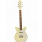Used Danelectro 59M WHITE Solid Body Electric Guitar