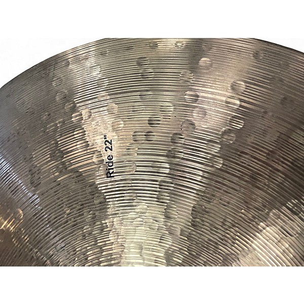 Used Paiste 22in 2K2 Prototype Ride Cymbal