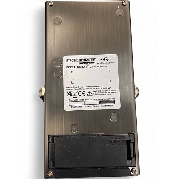 Used Peterson StroboStomp HD Tuner Pedal