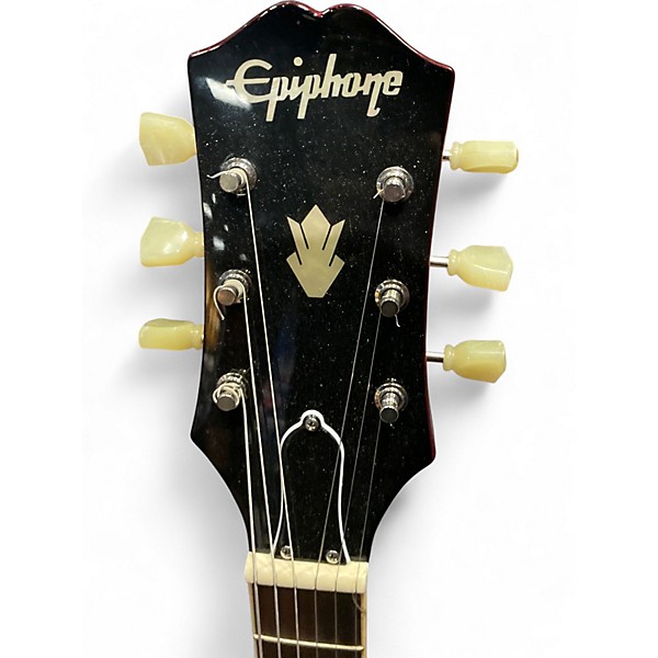 Used Epiphone ES355 Cherry Hollow Body Electric Guitar