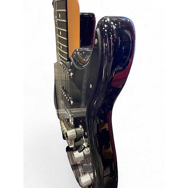 Used Fender Player Stratocaster Black Solid Body Electric Guitar