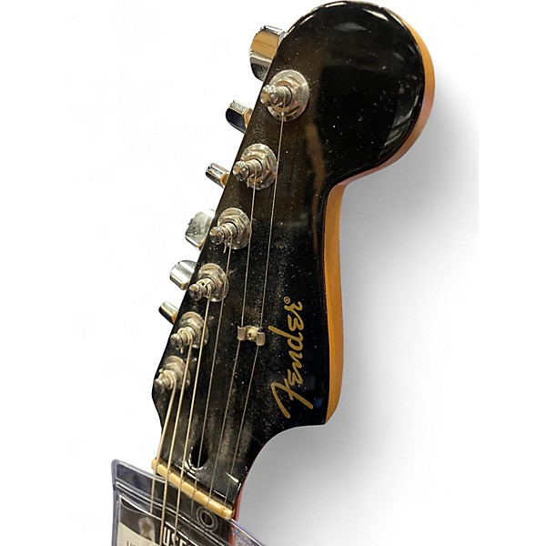 Used Fender Player Stratocaster Black Solid Body Electric Guitar