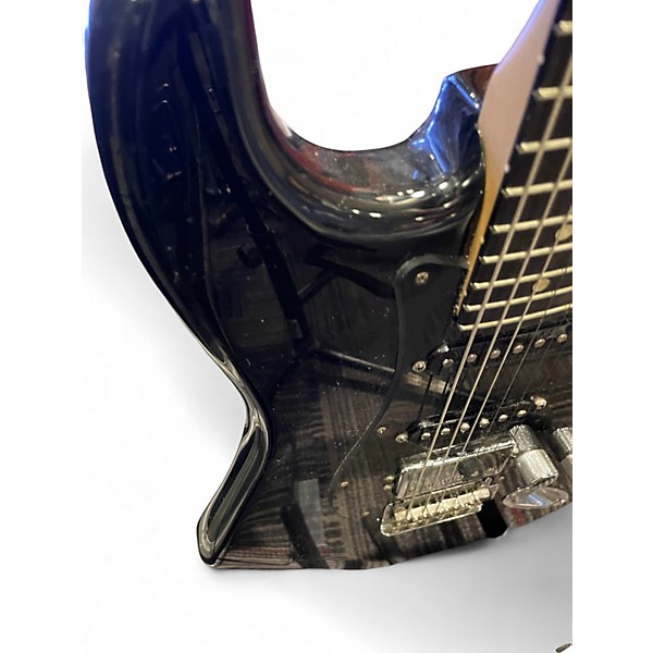 Used Fender Player Stratocaster Black Solid Body Electric Guitar