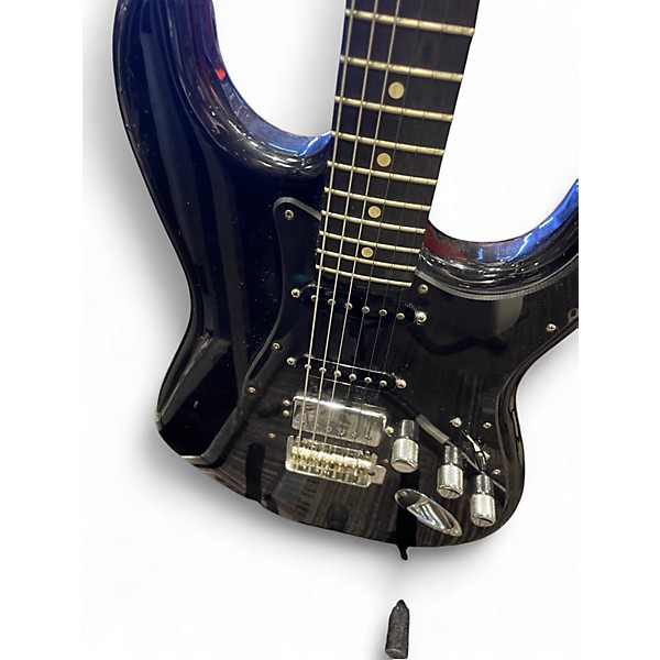 Used Fender Player Stratocaster Black Solid Body Electric Guitar