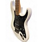 Used Squier Contemporary Active Stratocaster Alpine White Solid Body Electric Guitar