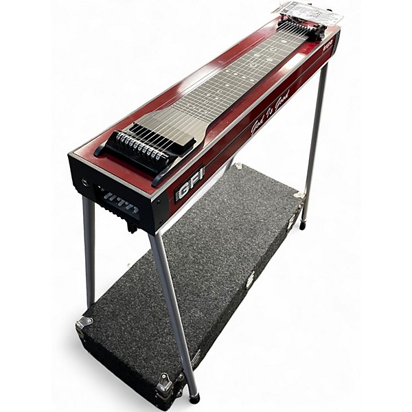 Used GFI Musical Products Expo Red Mica Lap Steel