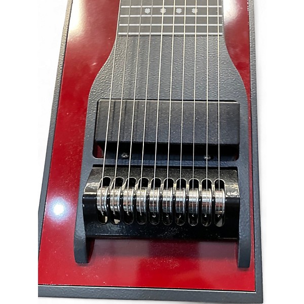 Used GFI Musical Products Expo Red Mica Lap Steel