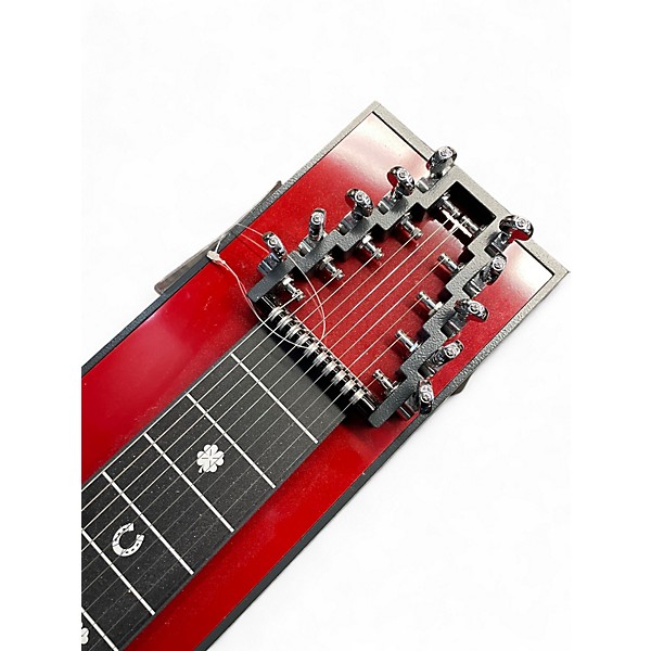 Used GFI Musical Products Expo Red Mica Lap Steel