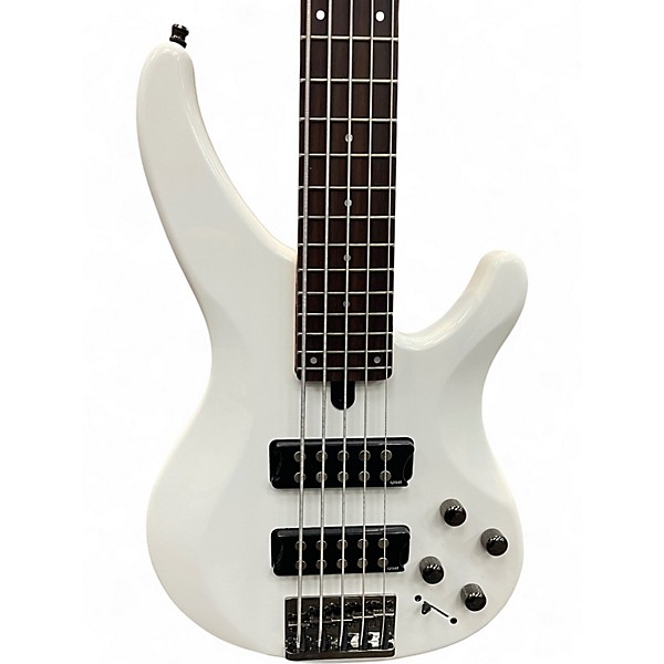 Used Yamaha TRBX305 White Electric Bass Guitar