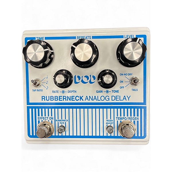 Used DOD RUBBERNECK ANALOG DELAY Effect Pedal