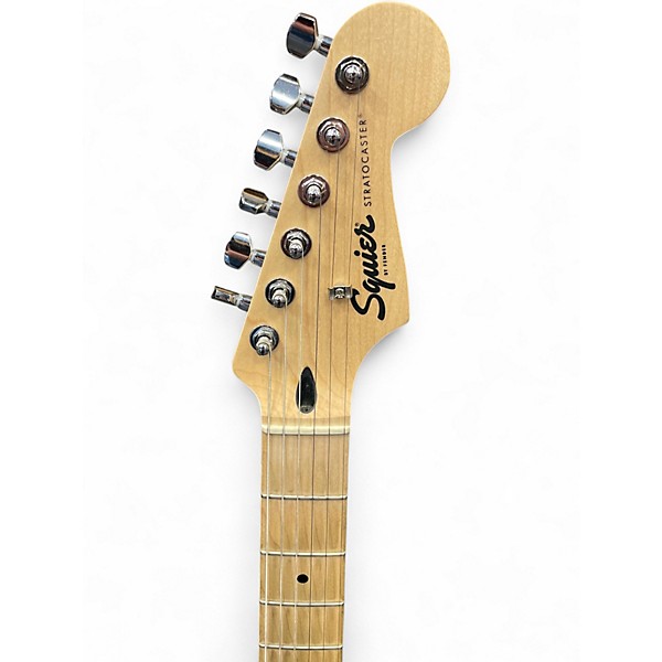 Used Squier sonic sss strat white Solid Body Electric Guitar