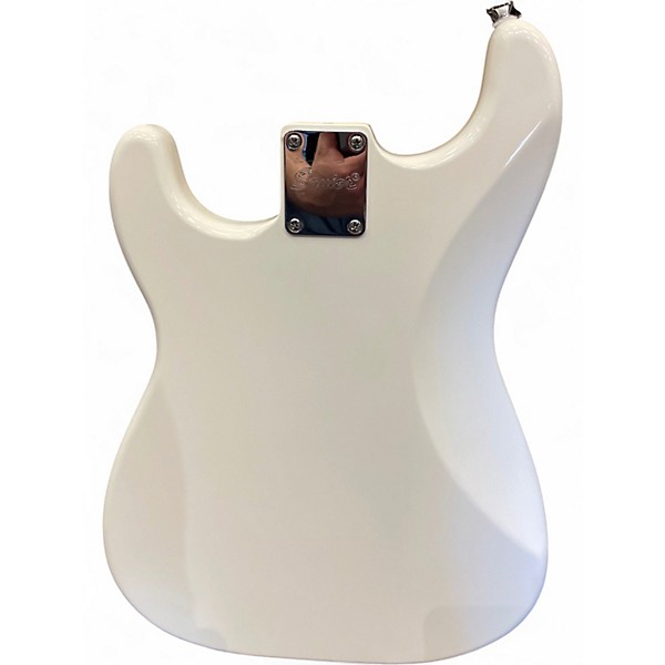 Used Squier sonic sss strat white Solid Body Electric Guitar