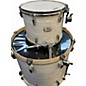 Used Pearl 5 Piece exr oyster white pearl Drum Kit