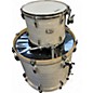 Used Pearl 5 Piece exr oyster white pearl Drum Kit