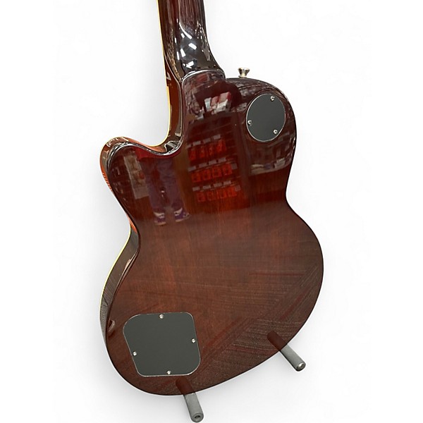 Used 2002 Squier M-77 Cherry Sunburst Solid Body Electric Guitar