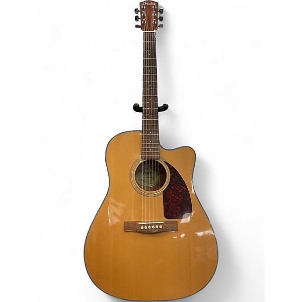 Used Fender CD140SCE Natural Acoustic Electric Guitar